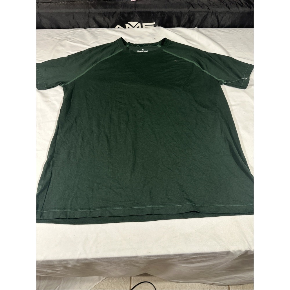 NEW Tommy John [ Medium ] MEN Crewneck T shirt in Dark‎ Green  #U1356 - Picture 2 of 9